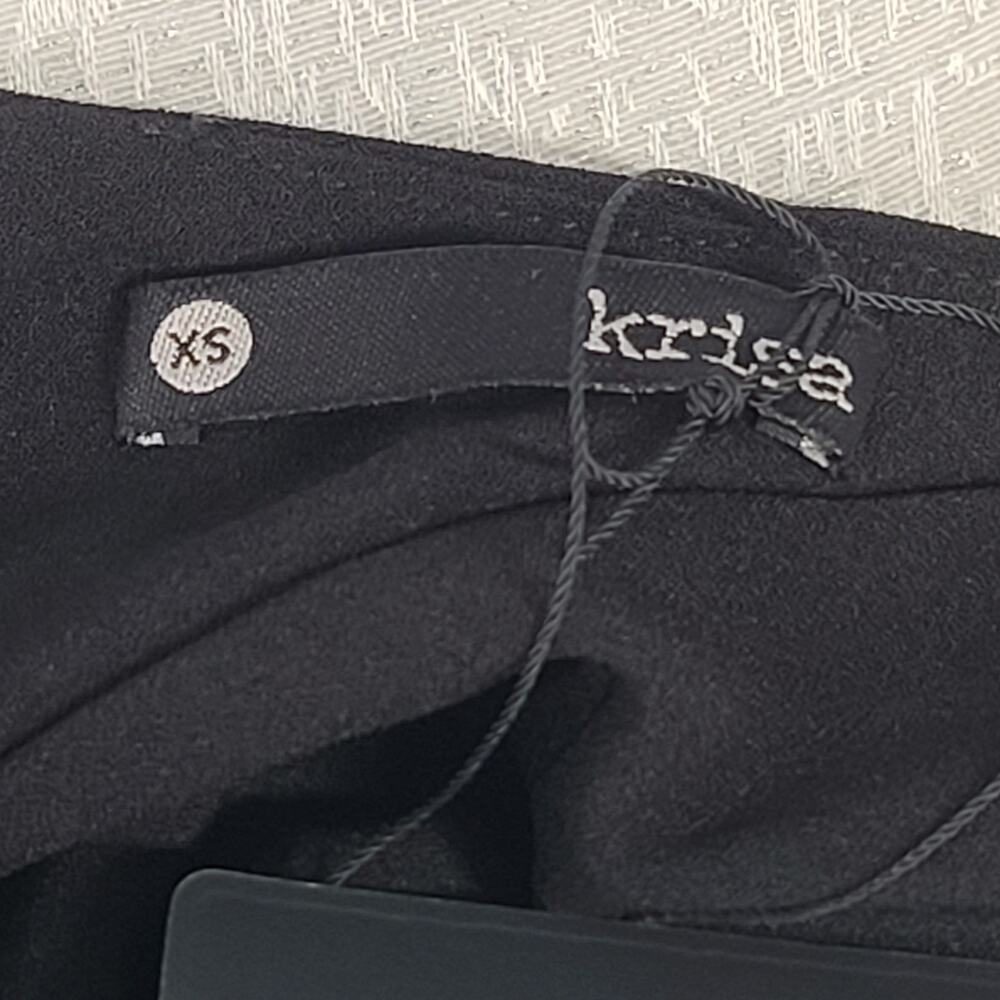 Krisa women's strappy little black dress NWT Size XS Party Cocktail Formal - Picture 8 of 8